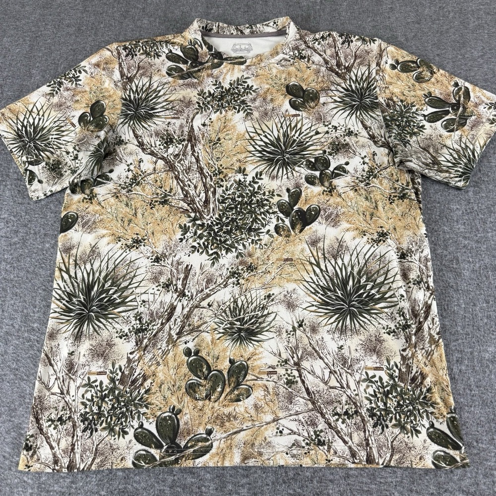 GameGuard Texas Desert Camo Performance Shirt Men's Medium Hunting
